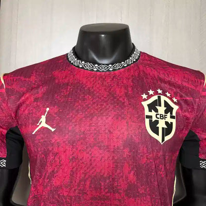 2026 Brazil X Jordan Special Red Kit