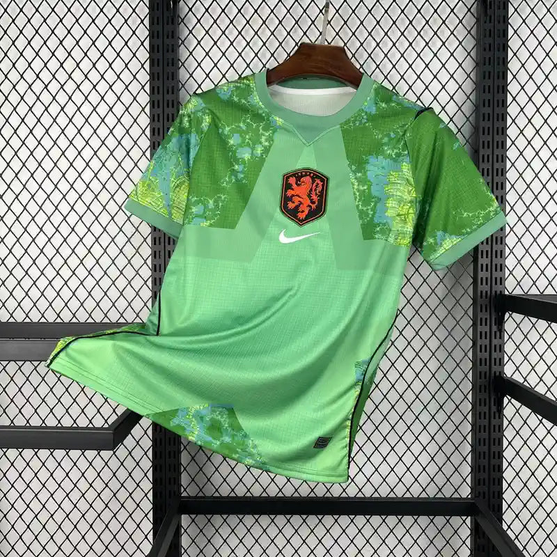 2026 World Cup Netherlands Goalkeeper Green Kit