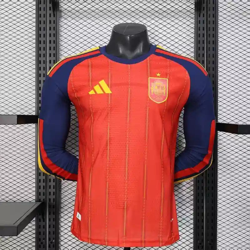 2026 WorldCup Spain Long Sleeves Home Kit