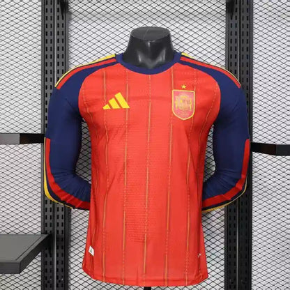 2026 WorldCup Spain Long Sleeves Home Kit