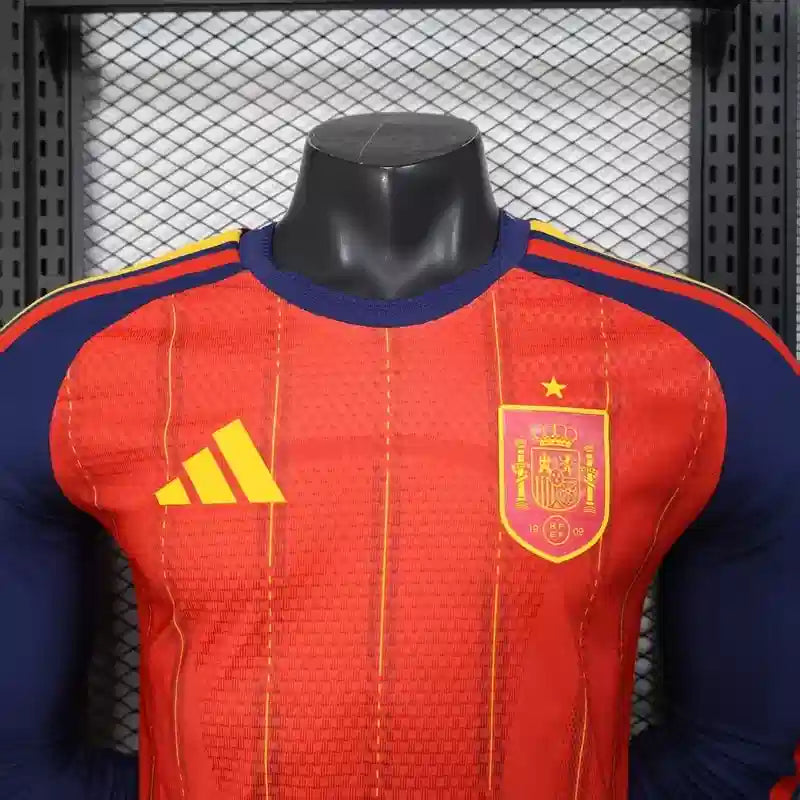 2026 WorldCup Spain Long Sleeves Home Kit