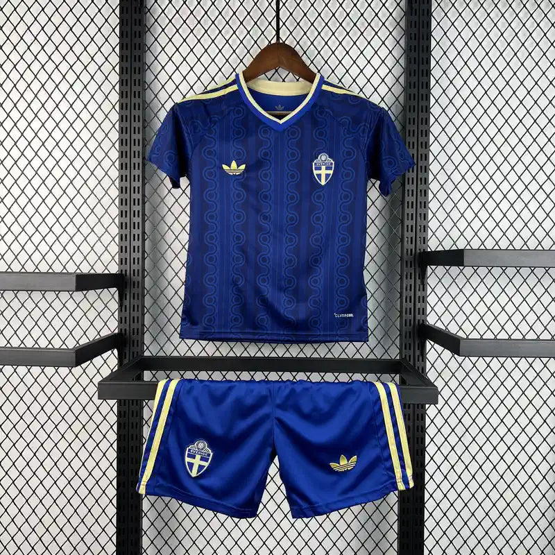 2026 World Cup Sweden Kids Set Away Kit