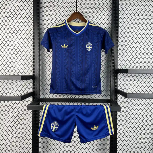 2026 World Cup Sweden Kids Set Away Kit