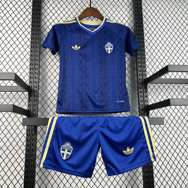 2026 World Cup Sweden Kids Set Away Kit
