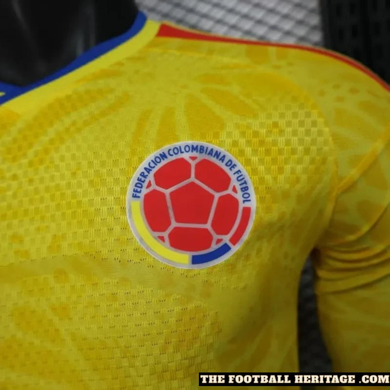 Colombia World Cup 2026 Home Kit – Long Sleeves Player Version image 8