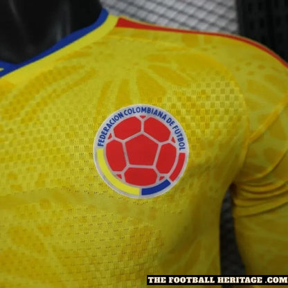Colombia World Cup 2026 Home Kit – Long Sleeves Player Version image 8
