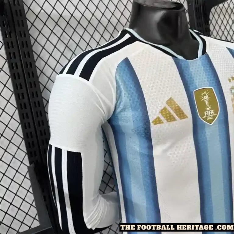 Argentina World Cup 2026 Home Kit Long Sleeves – Player Version image 7