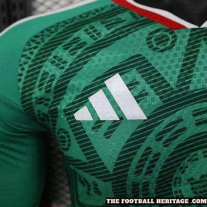 Mexico 2026 Home Kit -Long Sleeves - Player Version image 6