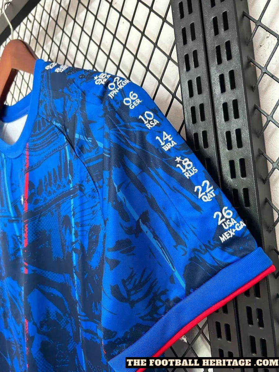 World Cup France "Les Bleus" Ocean Blue Kit