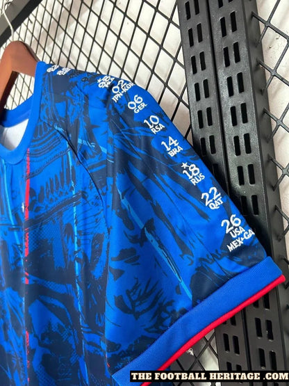 World Cup France "Les Bleus" Ocean Blue Kit
