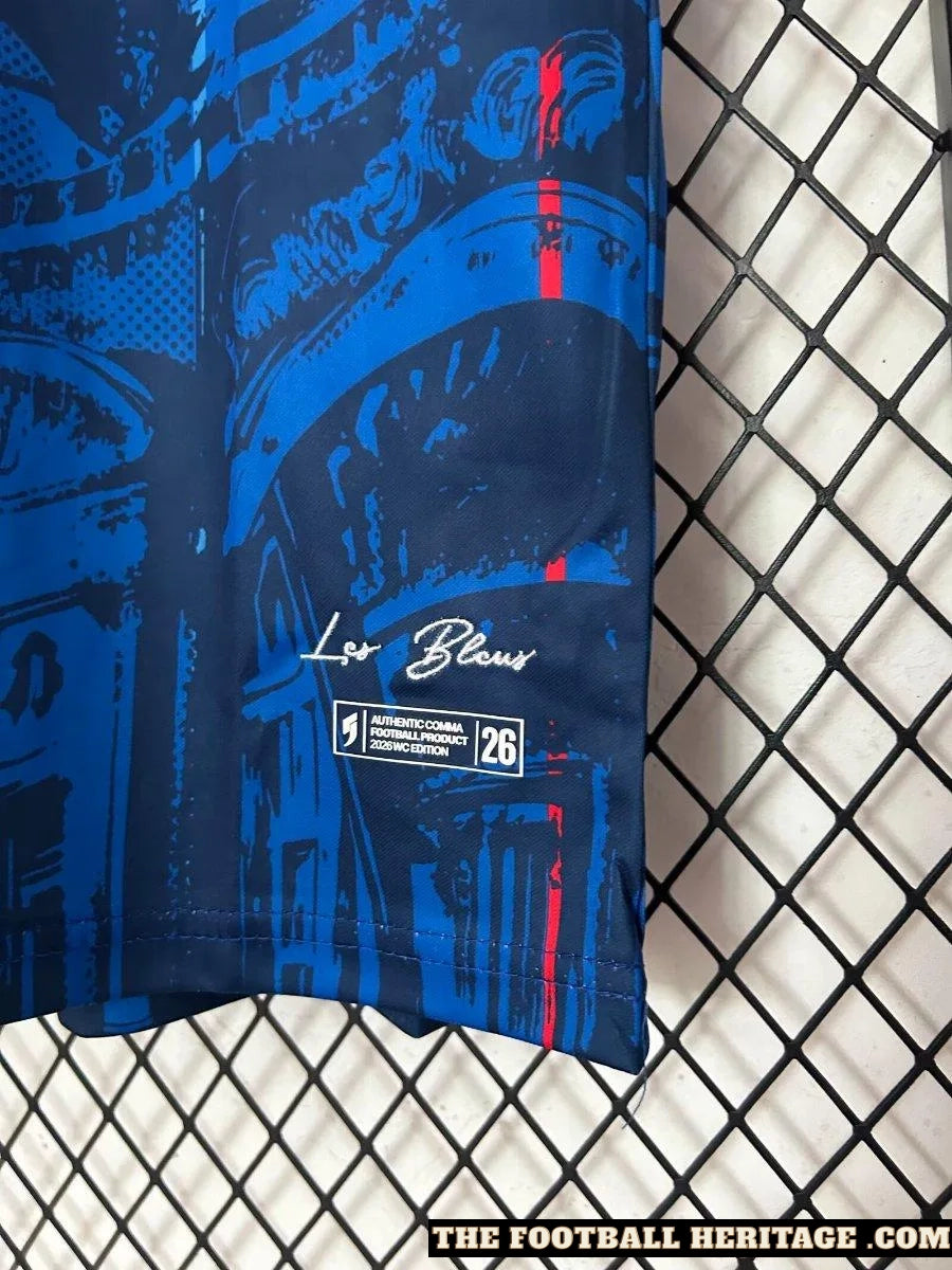 World Cup France "Les Bleus" Ocean Blue Kit
