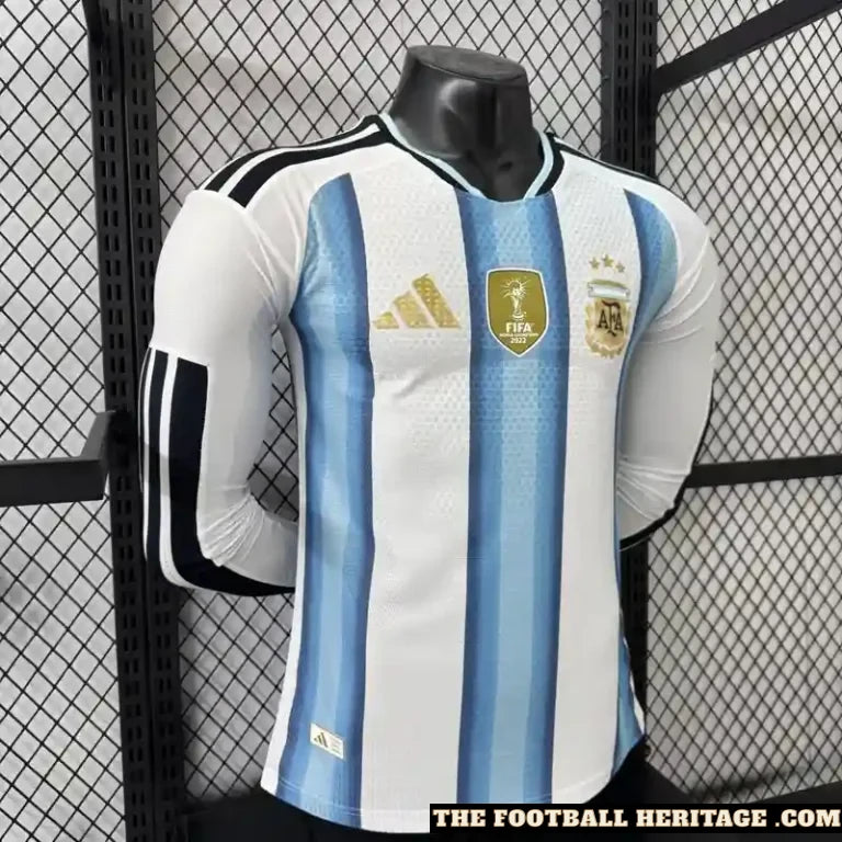 Argentina World Cup 2026 Home Kit Long Sleeves – Player Version image 3