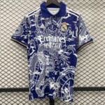 Real Madrid Royal Blue Dragon Kit – Fan version