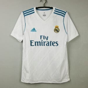 Real Madrid 2017/2018 Home Football Kit – Retro Kit