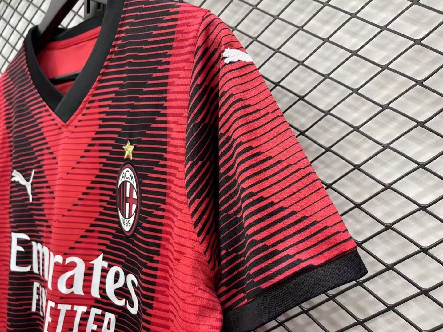Ac Milan 2023/24 Home kit – Fan Version - Image 4