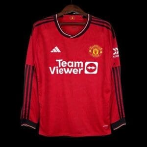 Manchester United 23/24 Home -Long Sleeve- – Fan Version