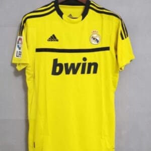 Real Madrid 2011/2012 Home yellow Goalkeeper Kit