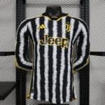 Juventus 23/24 Home Kit -Long Sleeve- – Player Version
