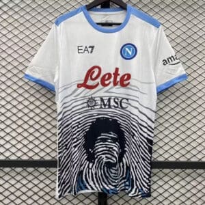 Napoli Maradona Limited Edition White Kit – Fan Version