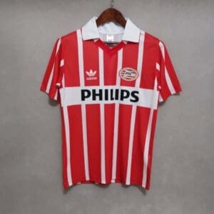 PSV Eindhoven 1990 home red kit