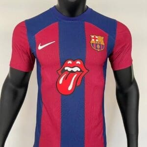 FC Barcelona Rolling Stones 23/24 Home Kit – Player version
