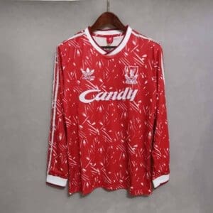 IiverpooI 1989/1990 Home Red Kit