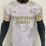 Real Madrid White&Gold Special Edition Kit – Player Version