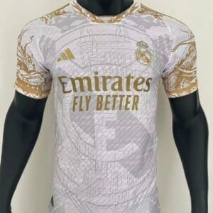 Real Madrid White&Gold Special Edition Kit – Player Version
