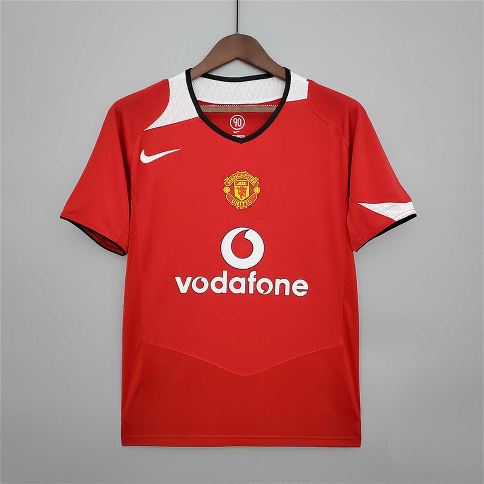 MAN United 2004/2006 Home Kit – Short Sleeves