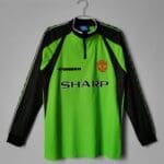 MANU 1998/1999 Green GK Kit