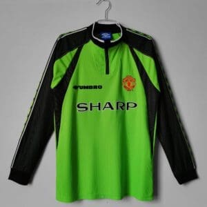 MANU 1998/1999 Green GK Kit