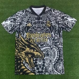 Real Madrid Special Black&Gold Dragon Kit
