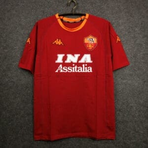 AS ROMA 2000/2001 Home Kit