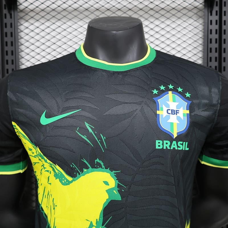 Brazil Yellow Pigeon Special Black kit – Player Version - Image 7