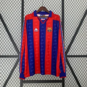 FC Barcelona 1996/97 Home Kit - Long Sleeve