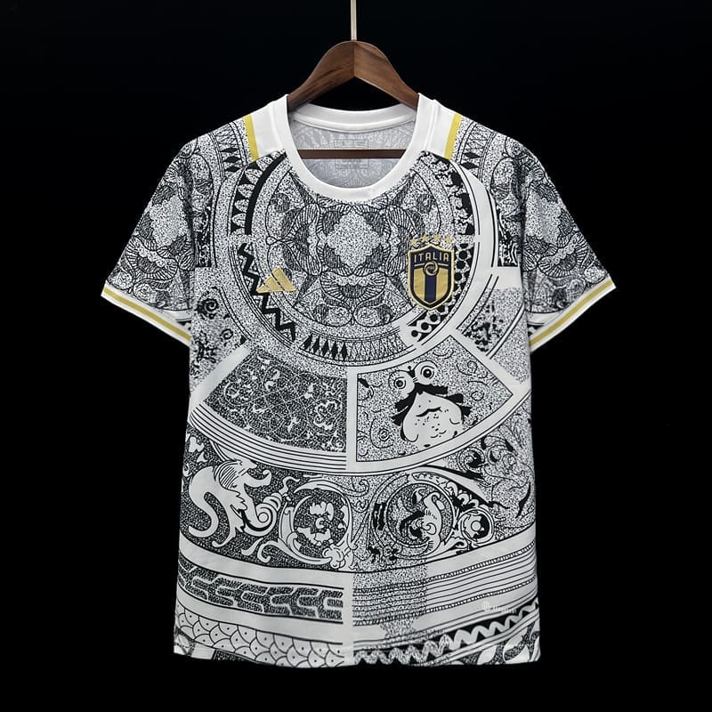 Italy 2023/24 Special Edition White Kit – Fan Version