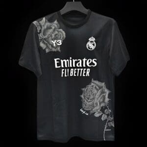 Real Madrid 24/25 Black Y-3 Kit – Fan version