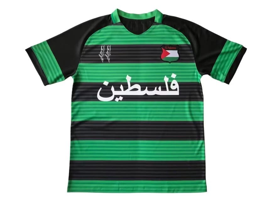 CD Palestine 24/25 Green Jersey – Fan Version