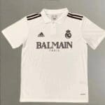Real Madrid Balmain Polo Special Edition White Kit – Fan Version
