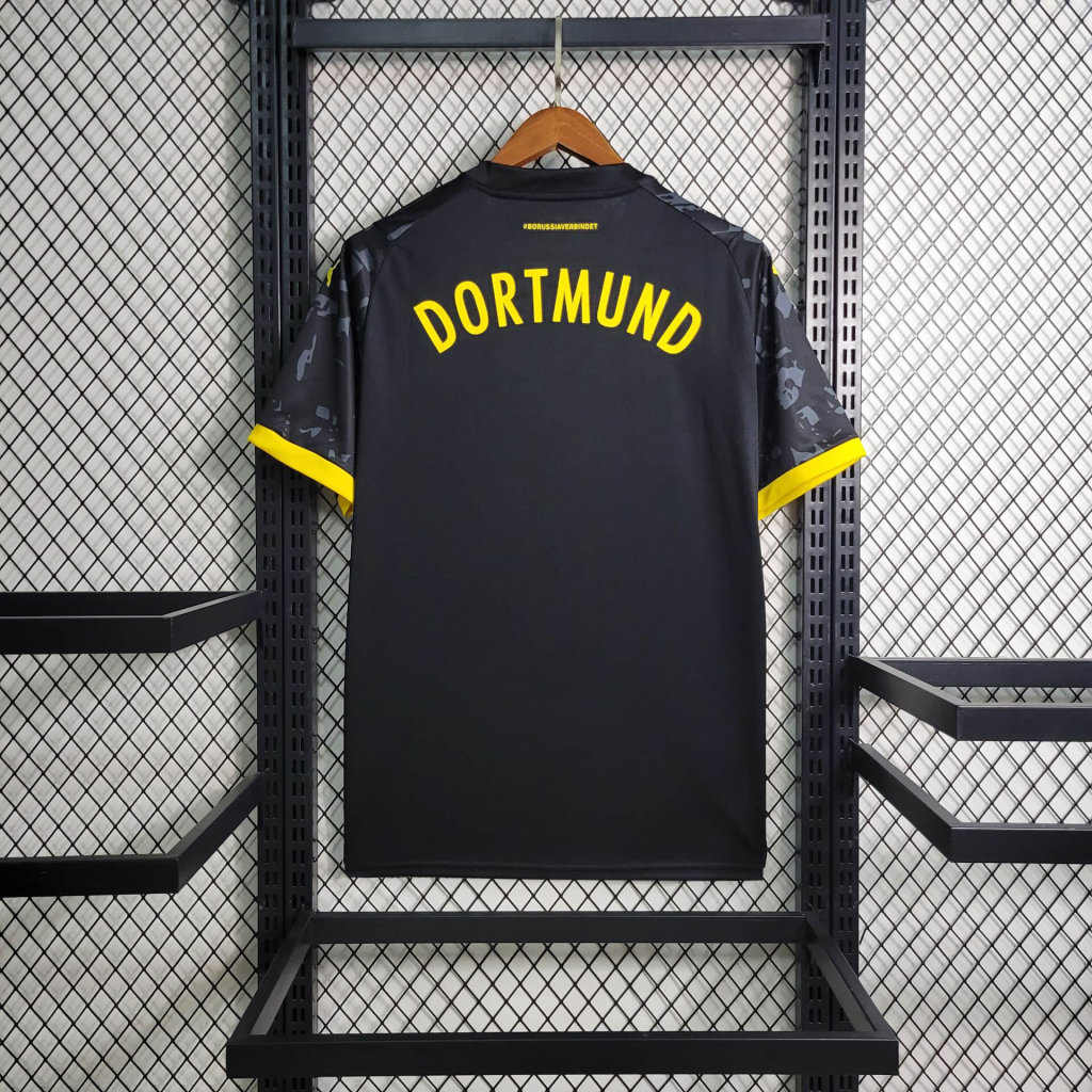 Borussia Dortmund - 23/24 Away Kit - Fan Version - Image 3