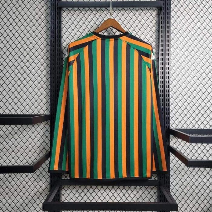 Venezia F.C 23/24 Green/Orange Training Kit -Long Sleeves – Fan Version - Image 2