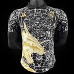 Real Madrid Black Dragon Polo Jersey 24/25 – Player version