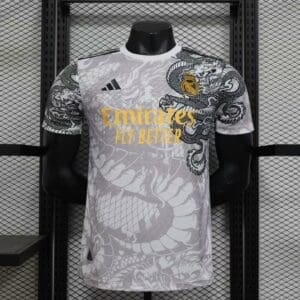 Real Madrid White Dragon Kit 24/25 – Player version