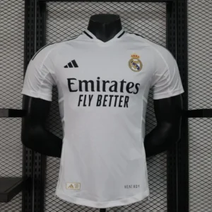 Real Madrid 24/25 Home Jersey – Player version