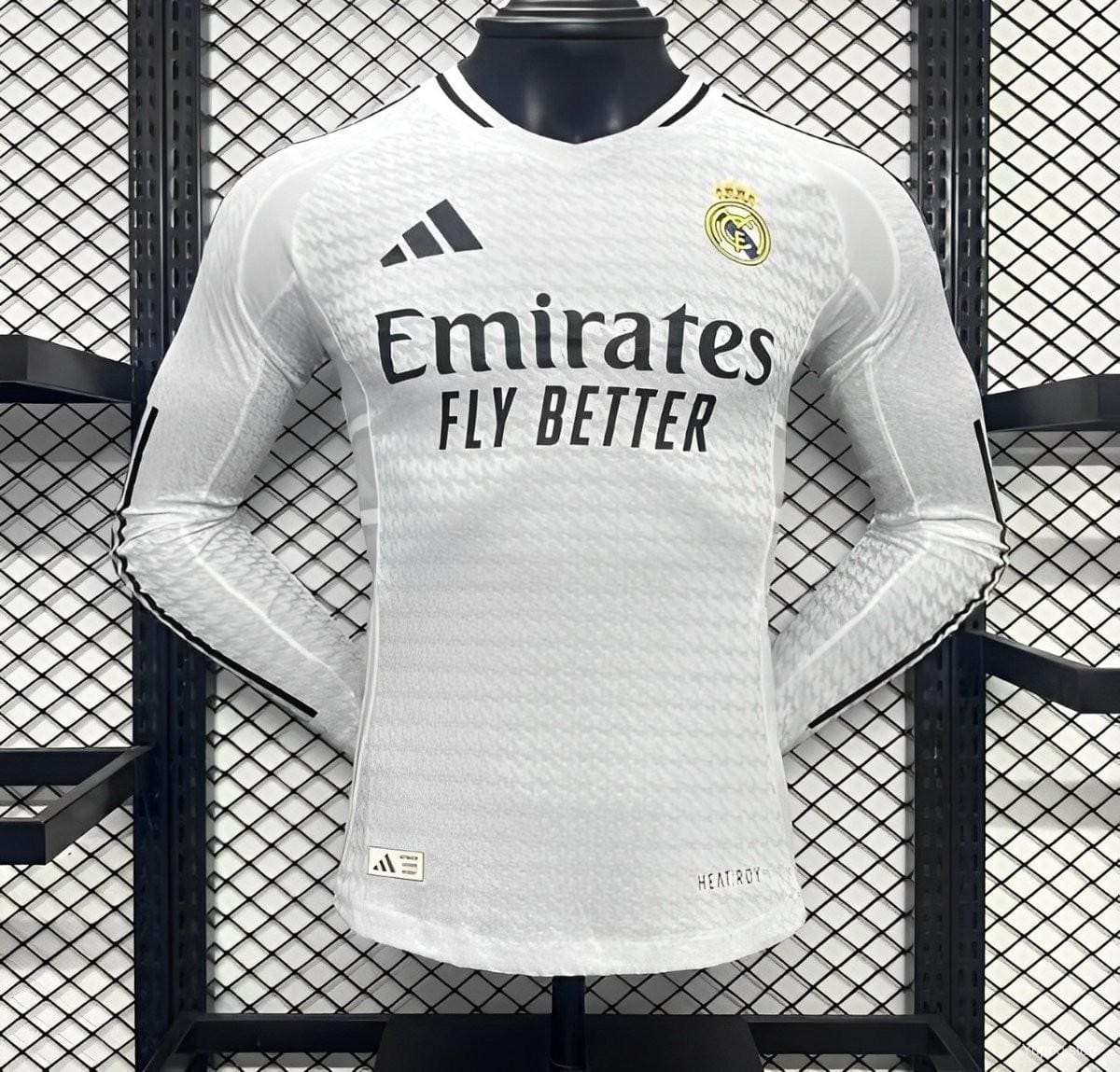 Real Madrid 24/25 Home Kit -Long Sleeve- – Player version