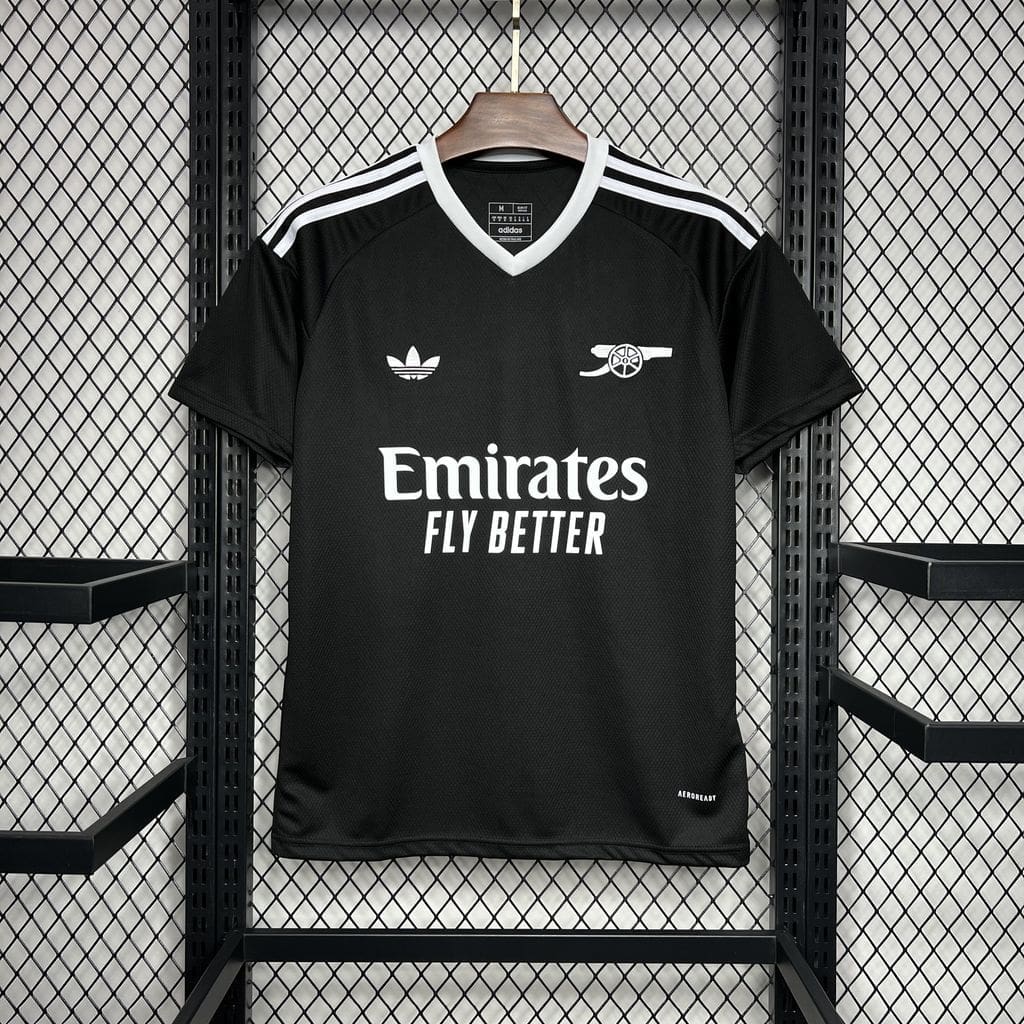 Arsenal 2024/25 Training Special Black Jersey – Fan Version