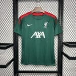 Liverpool Pre-match training dark green Jersey
