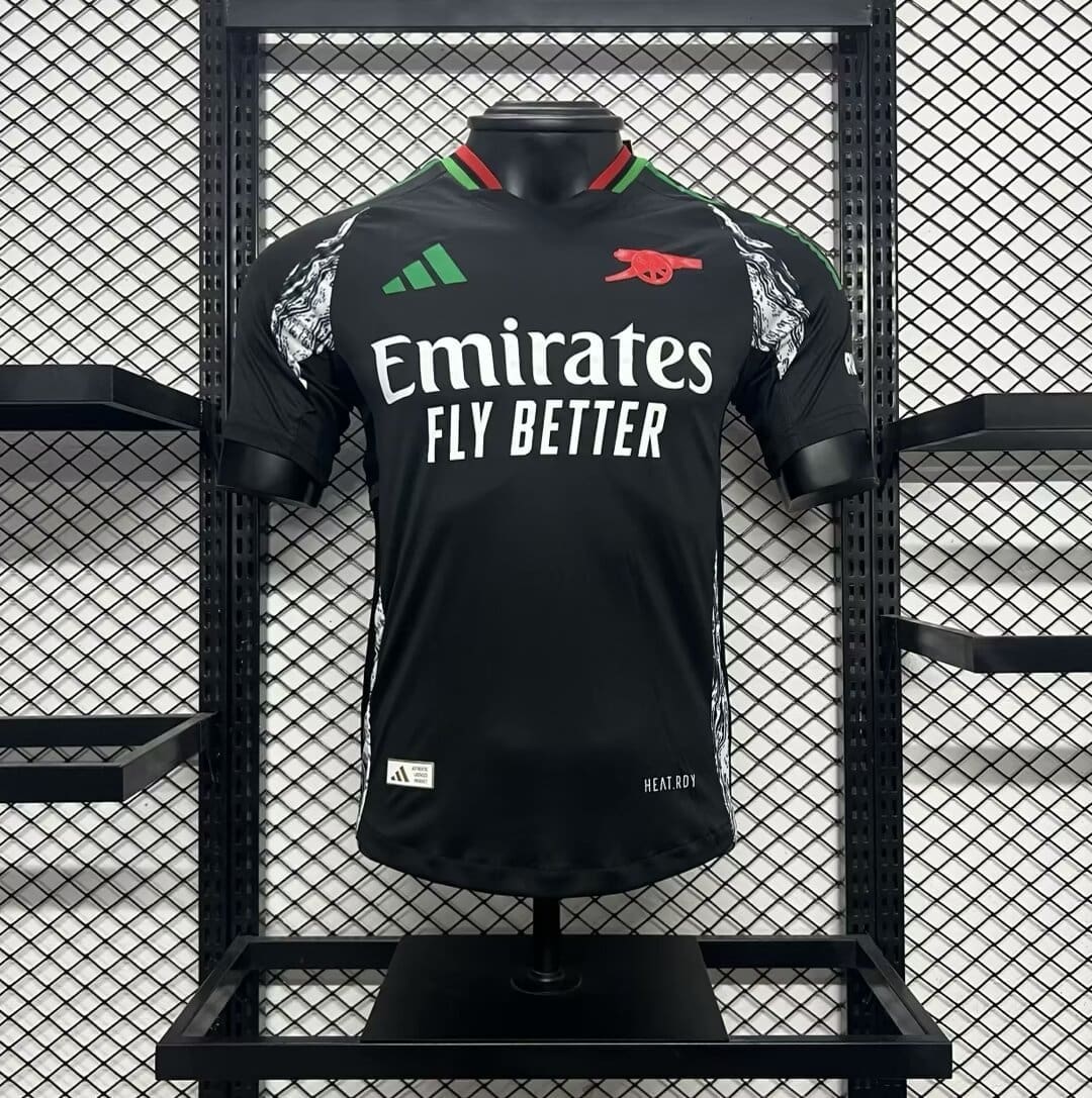 Arsenal 2024/25 Away Jersey – Player Version