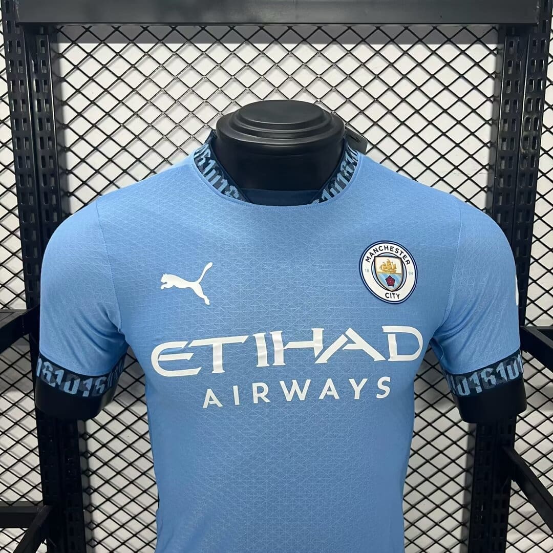 Manchester City 2024/25 Home Jersey – Player Version - Image 3