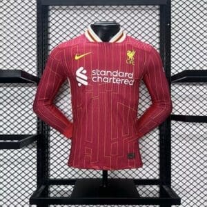 IiverpooI Home Jersey 24/25 -Long Sleeves – Player Version